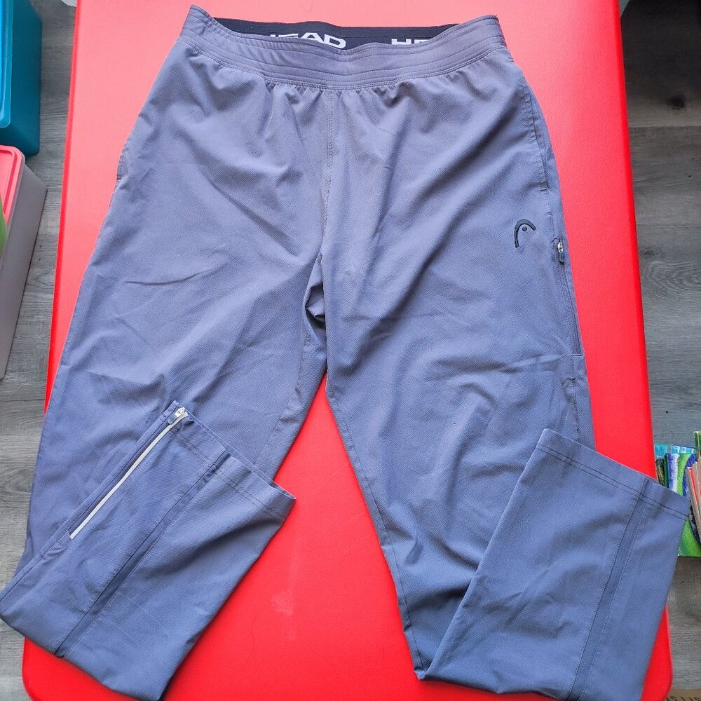 Head track pants / jogger grey men's size L